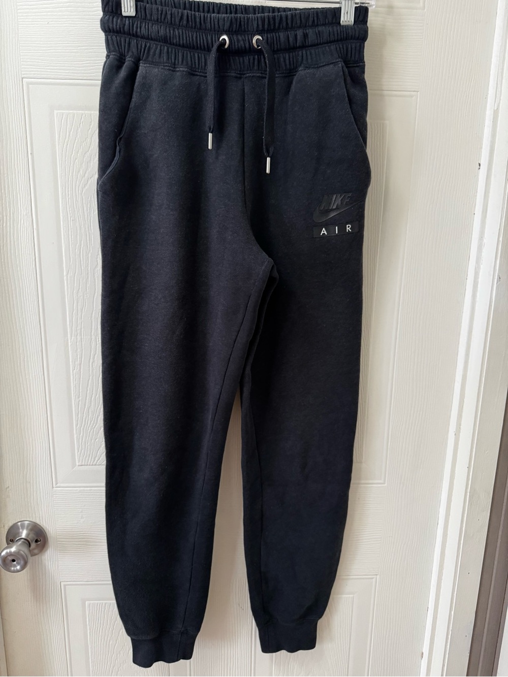 Nike Black eomens Sweatpants with AIR Logo